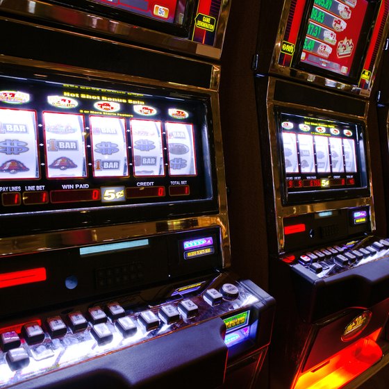 Cherokee Casino has many kinds of slot machines.