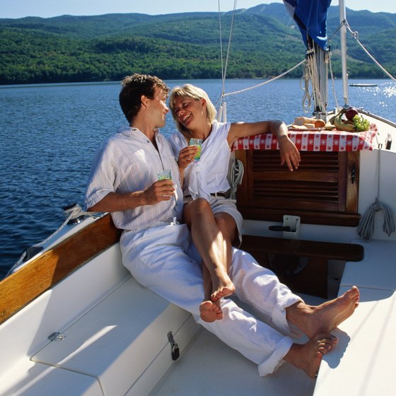 Spoil your loved one with a yacht trip.