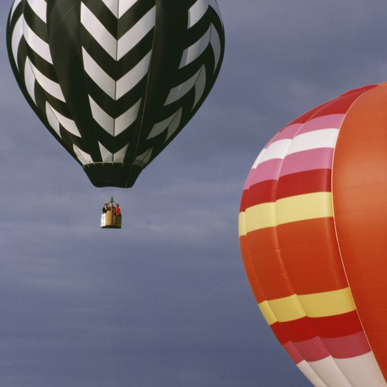 A hot air balloon ride is a relaxing way to enjoy South Carolina's scenery.