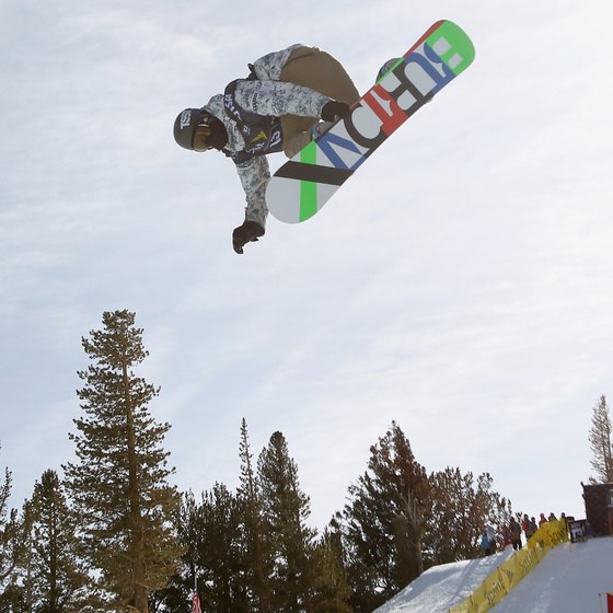 The halfpipe at Mammoth receives rave reviews.