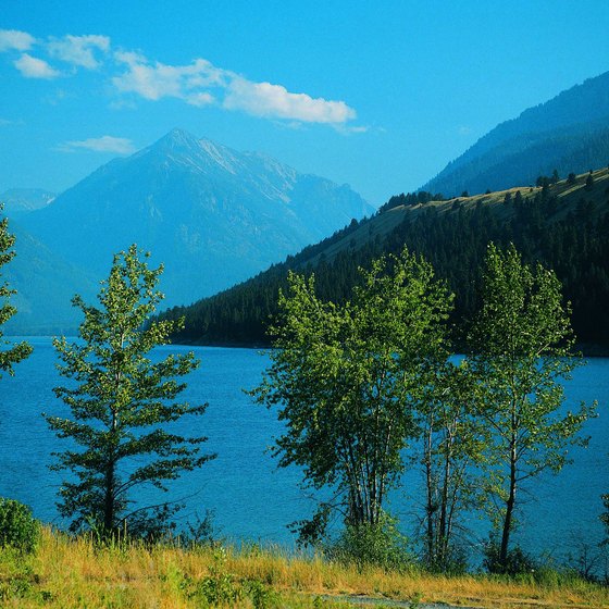 Wallowa Lake is a popular fishing and boating destination in Northeast Oregon.