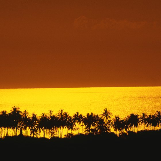 Sunset on the Kona Coast.