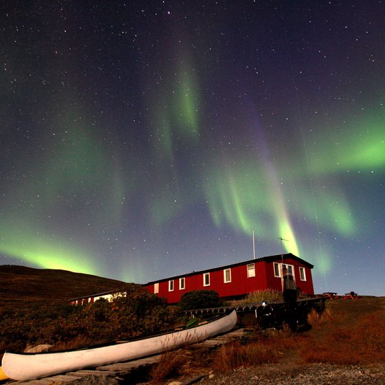 View the northern lights on a trip to Greenland.