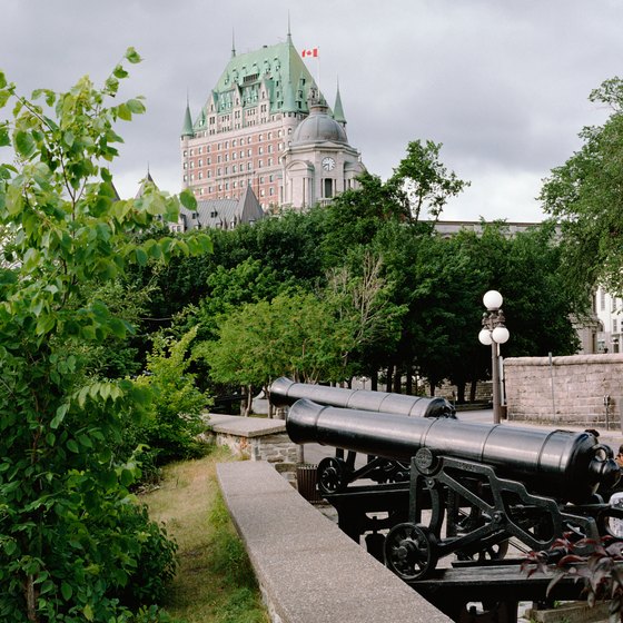 Quebec City has many historic attractions.
