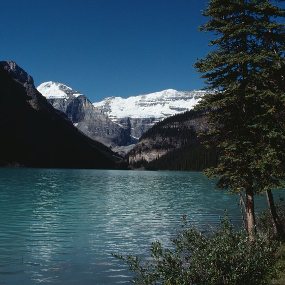 Lake Louise is a major attraction in Banff National Park.