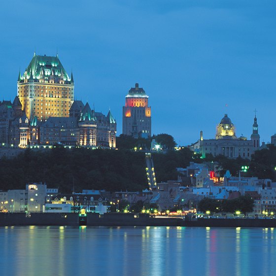 Quebec City's Chateau Frontenac is one of its most recognizable landmarks.