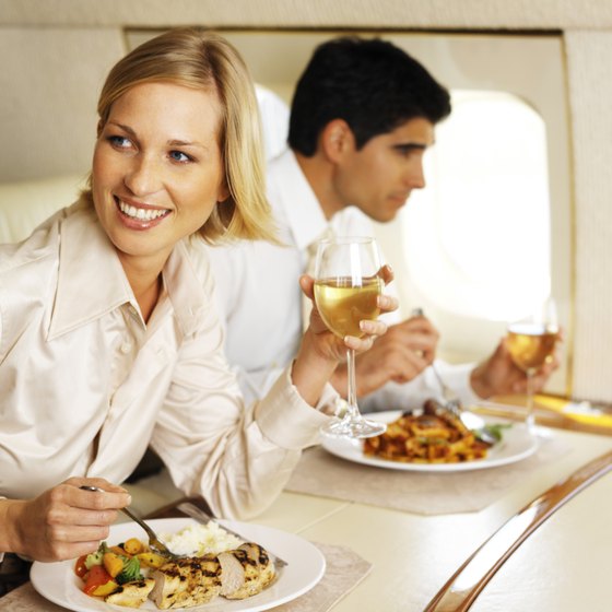 You may get a nice complementary meal on a plane — but this isn't always the case. Bringing your own food is another option.