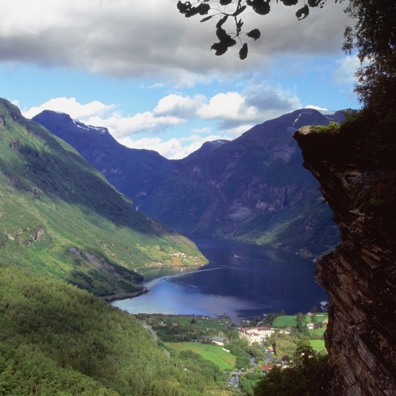 Norway's mountains and fjords offer dramatic vistas.