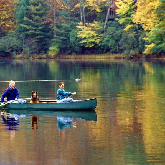 A lake trip makes for a relaxing vacation during any time of year.