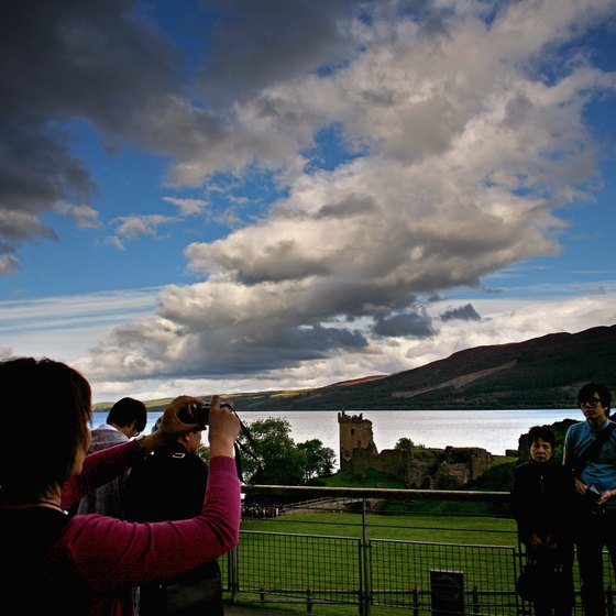 Inverness is near the northern tip of Loch Ness, and is easily reachable by train.