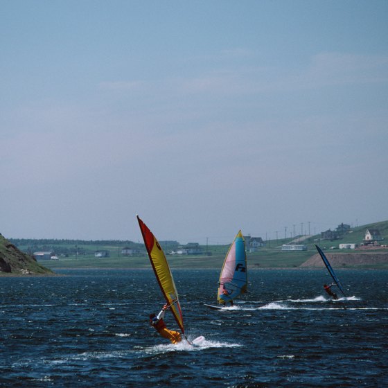 Windsurfers find an assortment of camps, competitions and retailers in Ontario, Canada.