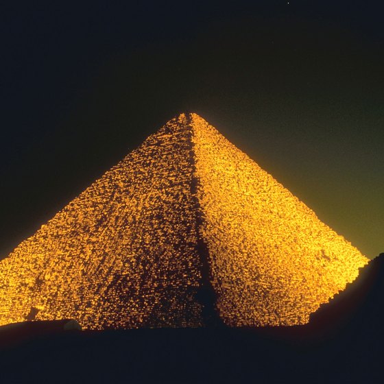 Of the original Seven Wonders of the World, only the Great Pyramid remains intact.