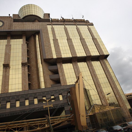 The Mike Edunuga Towers house communications offices on Victoria Island.