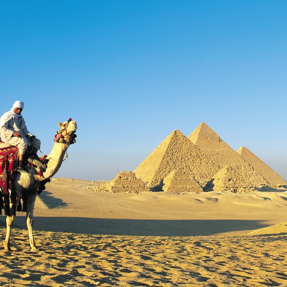 Dress for comfort and be aware of local sensiitivities when visiting the pyramids.