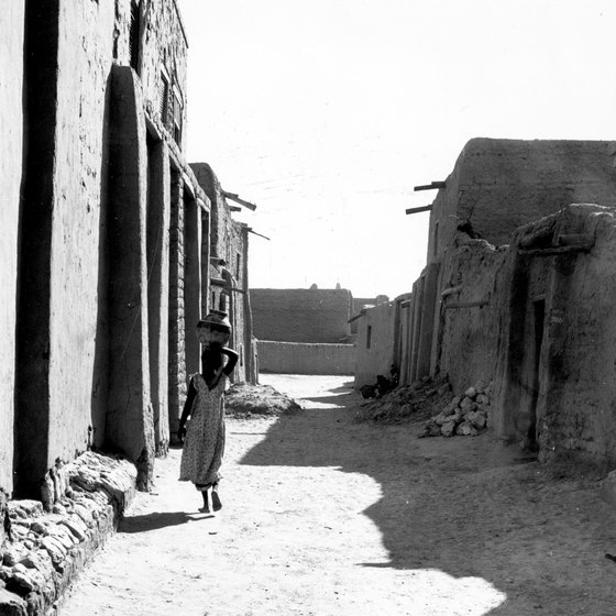 Street view of Timbuktu.