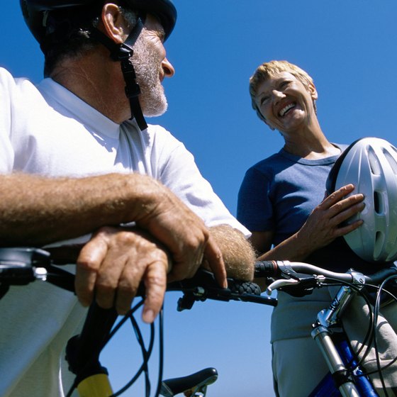 Road courses and mountain trails in Texas offer bicycle enthusiasts rides with lots of scenery.
