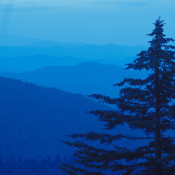 Cherokee, North Carolina, sits at the entrance to the Great Smoky Mountains National Park.
