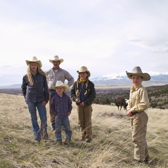 Dude ranches offer various activities like trail rides, roping and cattle drives.