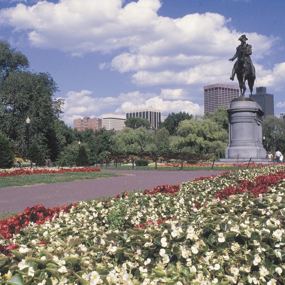 Massachusetts' Boston Common offers an urban respite.