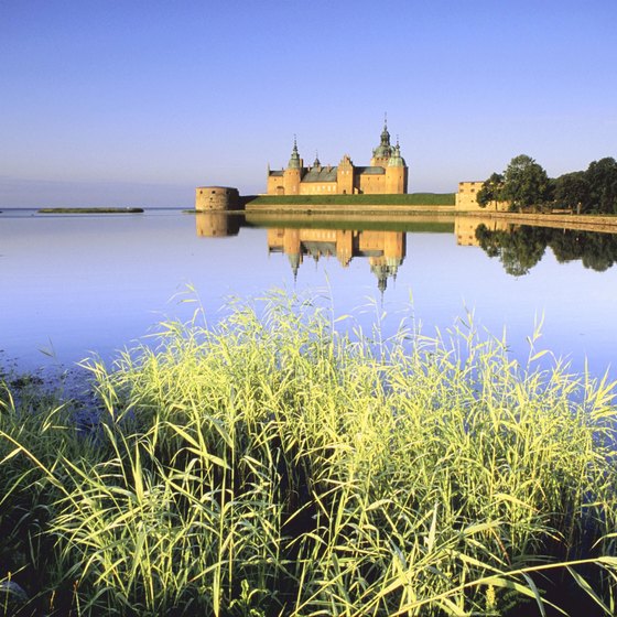 Ancient castles and fortresses dot the Swedish countryside.