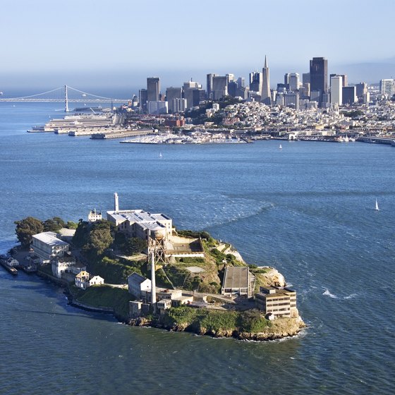 Alcatraz Island is a favorite landmark stop with Tower Tours sightseeing company.