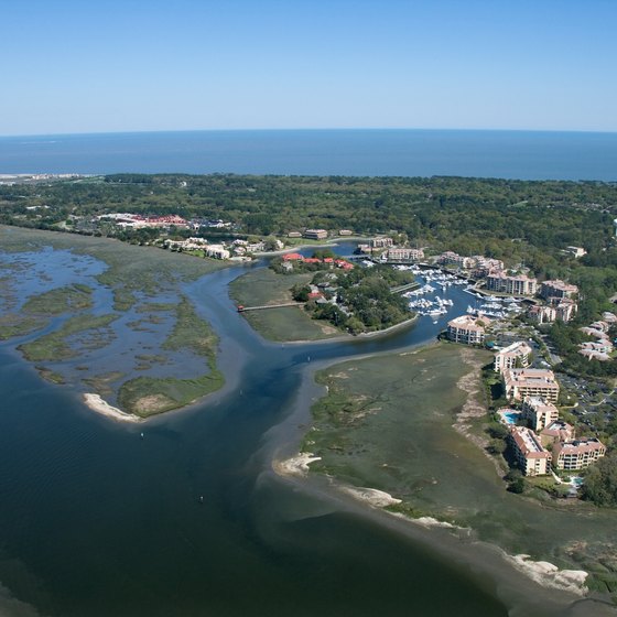 Okatie, South Carolina, is close to the beach resorts at Hilton Head.