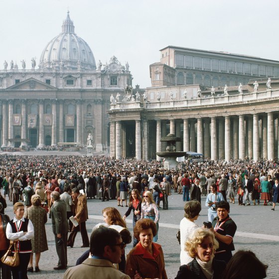 Vatican City is among the many venues that is available to tour by limousine.