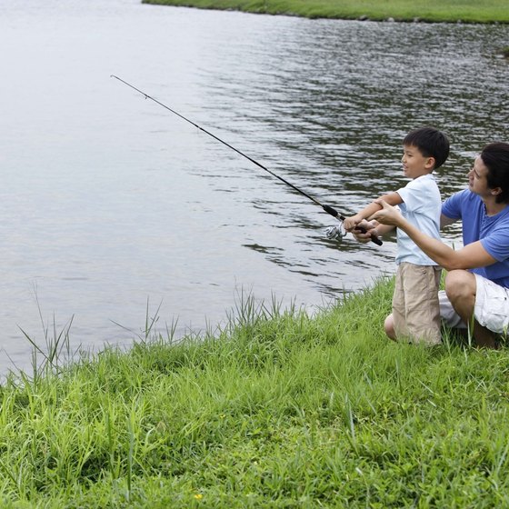 Fishing is a popular sport in Singapore.