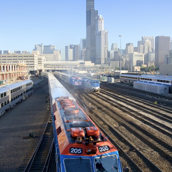 Chicago is the fourth-busiest station in the Amtrak system.