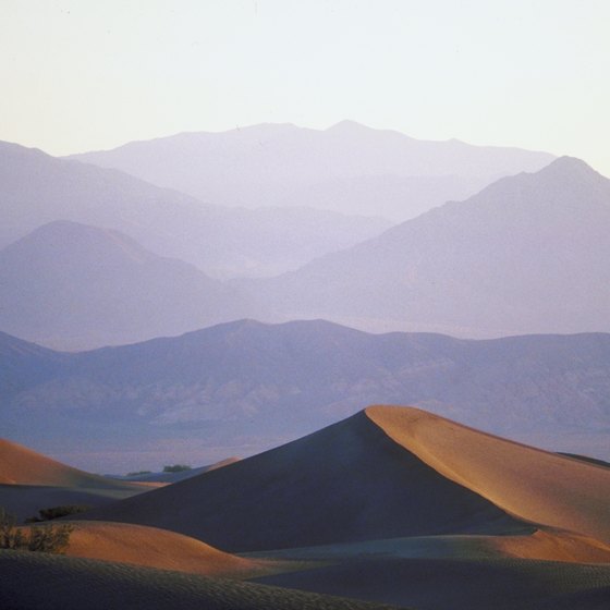 Death Valley boasts some of the world's most dramatic landscapes.