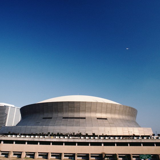 An abundance of hotels, from major chains to boutique properties, are located within a mile of the Superdome.