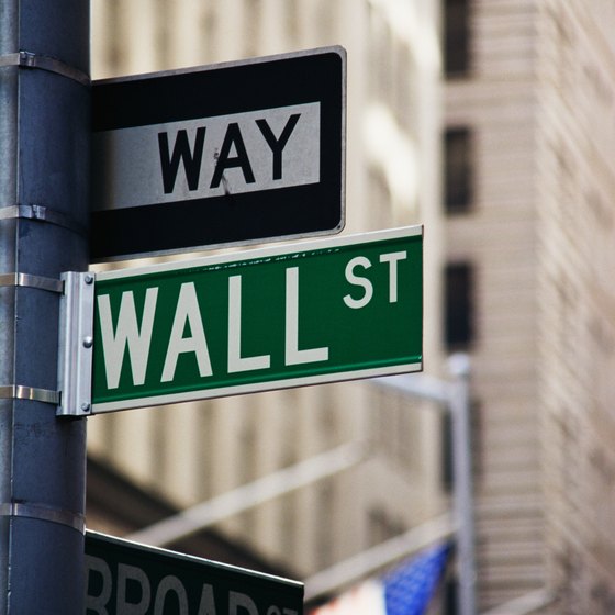 Visit Wall Street in the Financial District.