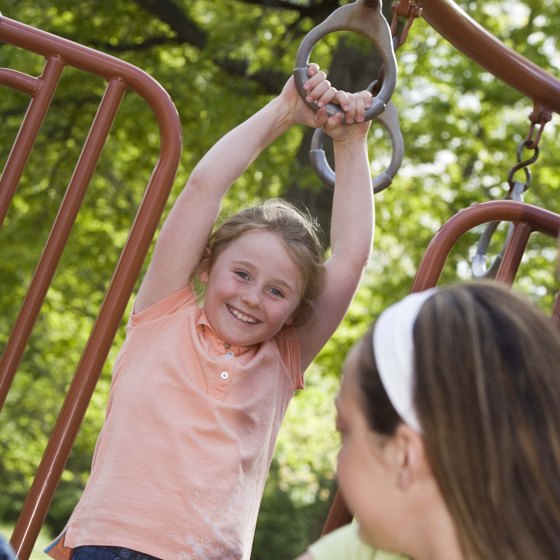 Several Annandale area parks have playgrounds.