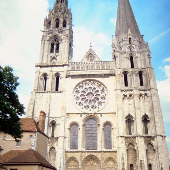 Chartres Cathedral is one of the many day trips available from Paris.