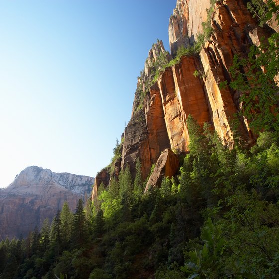 Nestled at the base of towering red stone cliffs, Sedona, Arizona, is the closest town to Slide Rock State Park.