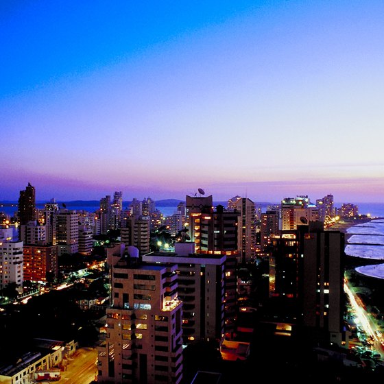 The coastal city of Cartagena has plenty of beaches.