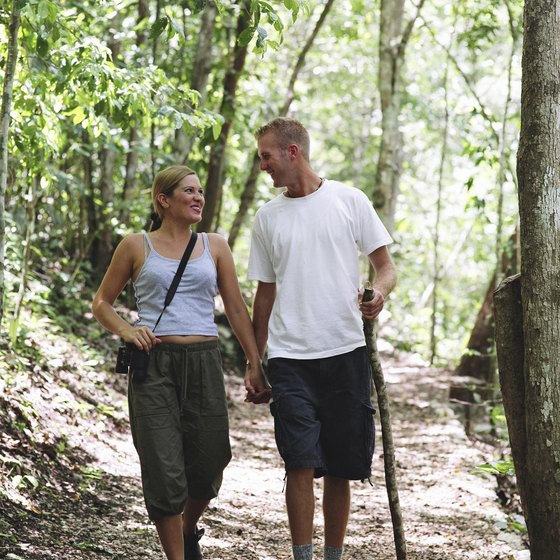 Enjoy a comfortable and casual summertime hike in Belize.