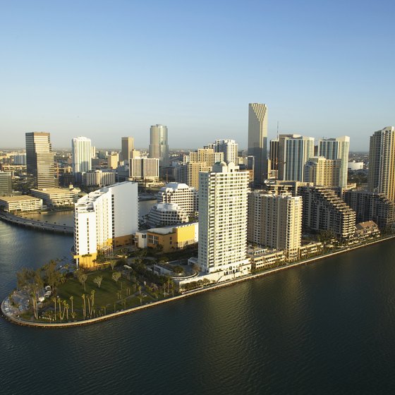 Few hotels offer free shuttles to both the Miami airport and port.