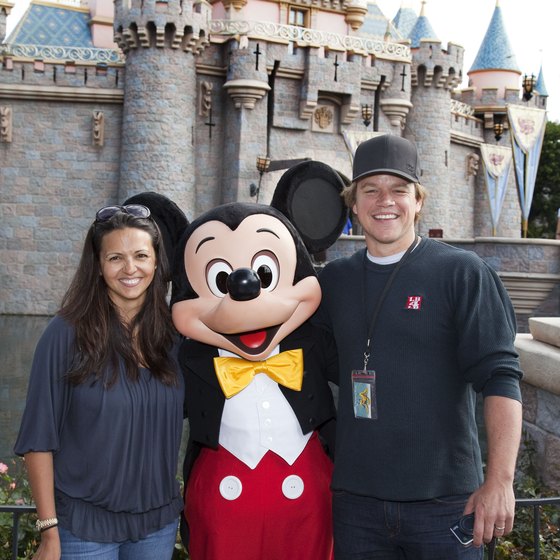 You may even meet a celebrity on your trip to Disneyland.