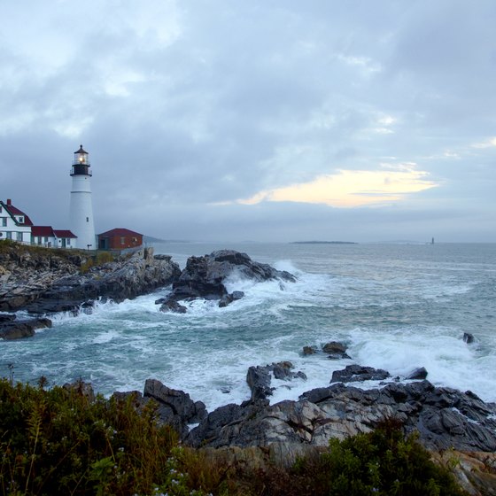 Portland, Maine, is a beautiful oceanside community.