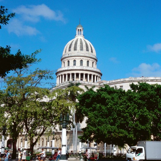 The Cuban Capitol Building looks curiously familiar.