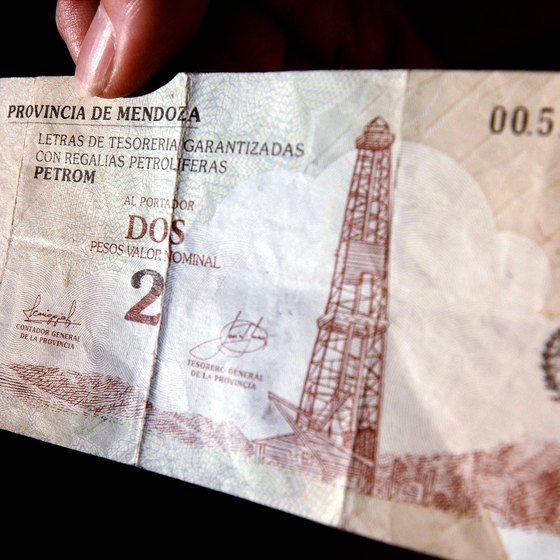 If you want Argentinian pesos from an American bank, they may need to order it especially for you.