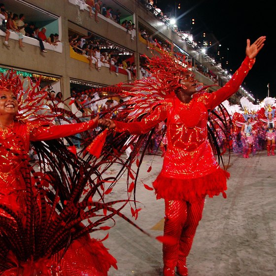 Lavish parades are a feature of Carnival.