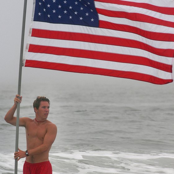 A lifeguarding championship is held annually in Cape May, near Atlantic City.