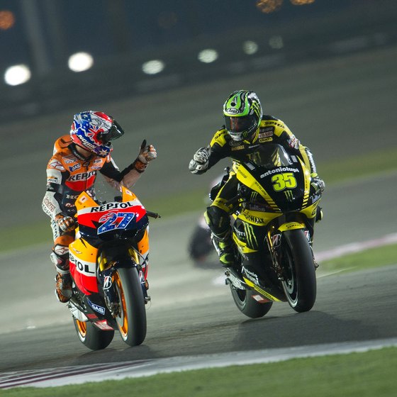 Doha is the seat of Qatar's annual MotoGP race.