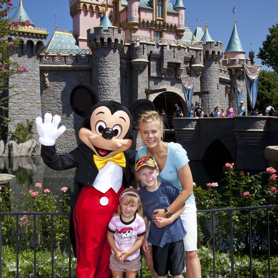 Accommodations are only minutes away from Disneyland.