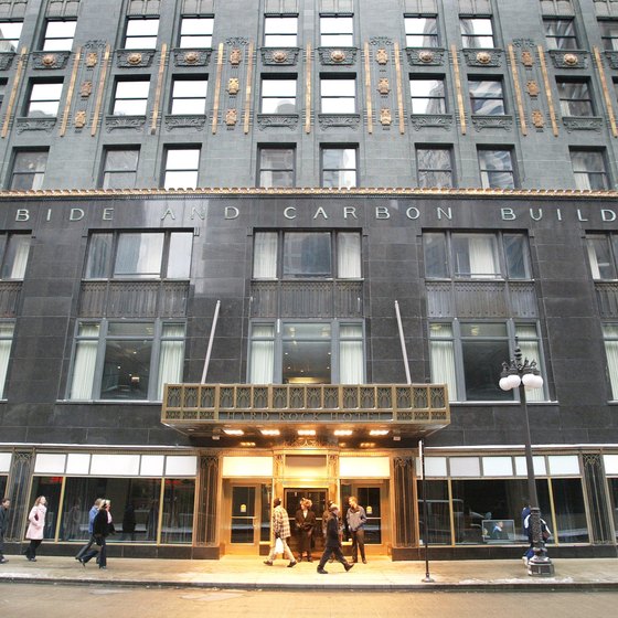 The Hard Rock Hotel is in Chicago's historic Carbide & Carbon building.