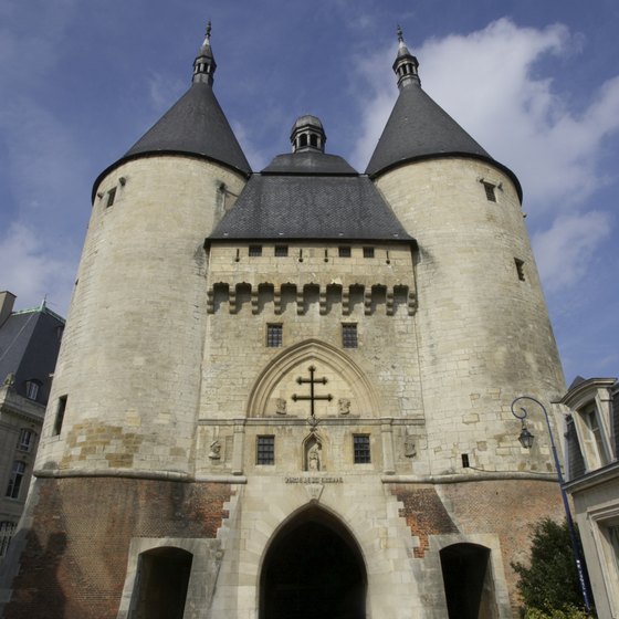 The town gates of Nancy hint at its past importance as the region's capital.