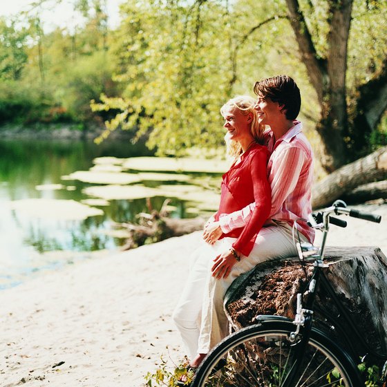 Sometimes a brief trip to a nearby park or beach makes a romantic trip.