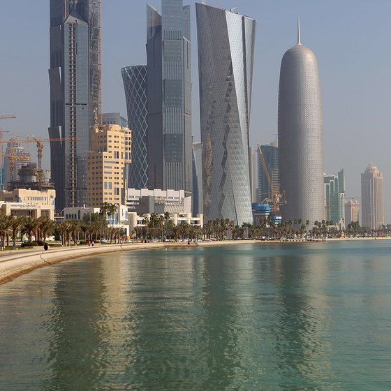 Doha, on the Persian Gulf, is becoming a major tourism destination.